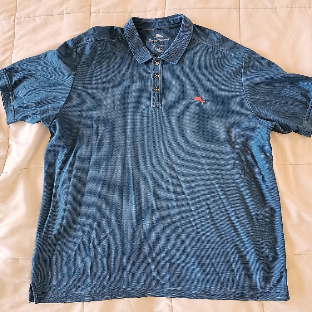 Tommy Bahama Emfielder Polo Size XXL Blue
